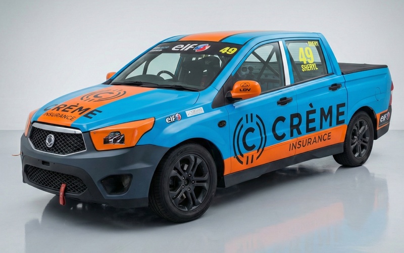 Ssangyong Ute (Blue)